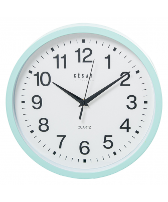 Reloj Pared Acrílico Verde Menta