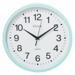 Reloj Pared Acrílico Verde Menta