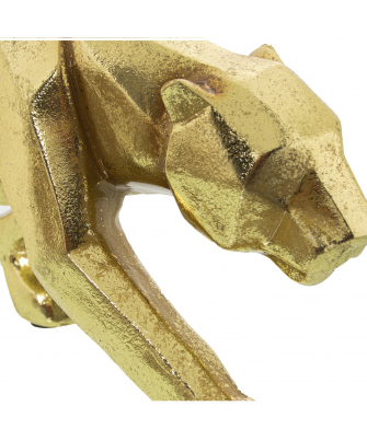 Pantera Origami Dorada