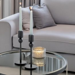 Palmatoria Metal Negro