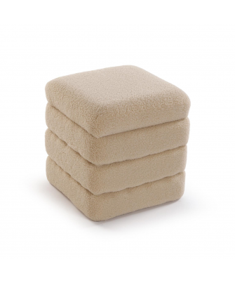 Puf Arcón Borreguito Beige