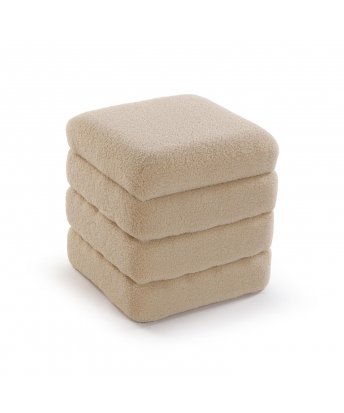 Puf Arcón Borreguito Beige