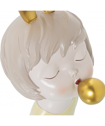 Chicas Orejas Conejo Dorado