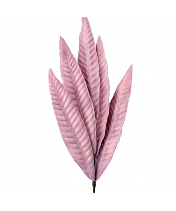 Rama Hojas Artificiales Violeta