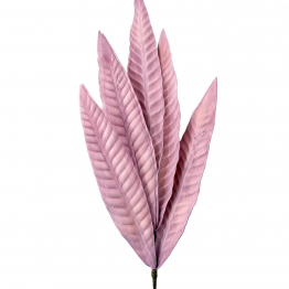 Rama Hojas Artificiales Violeta