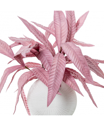 Rama Hojas Artificiales Violeta