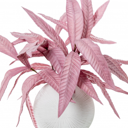 Rama Hojas Artificiales Violeta