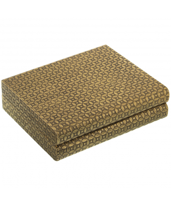 Joyero Metal Dorado C/ Espejo