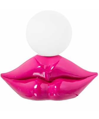 Lámpara Labio Rosa XL
