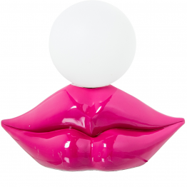 Lámpara Labio Rosa XL