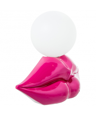 Lámpara Labio Rosa XL