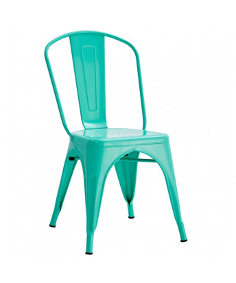Silla Limited Acero Verde Agua