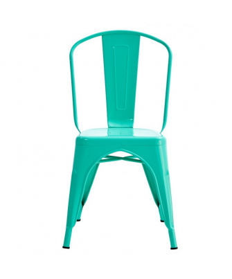 Silla Limited Acero Verde Agua