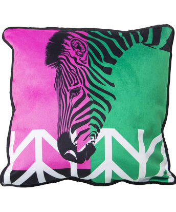 Cojín Terciopelo Siara Cebra