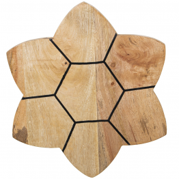 Set 2 Mesas Auxiliares Flor