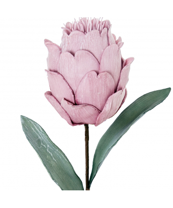 Flor Artificial Rosa Espuma Eva 65 cm