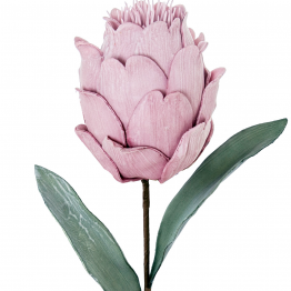 Flor Artificial Rosa Espuma Eva 65 cm