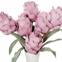 Flor Artificial Rosa Espuma Eva 65 cm