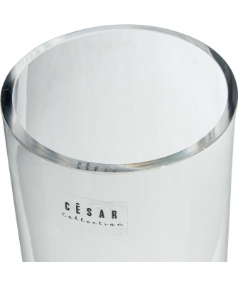 Jarrón Cristal Cilindro 40 cm