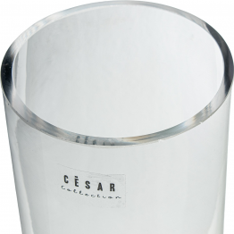 Jarrón Cristal Cilindro 40 cm