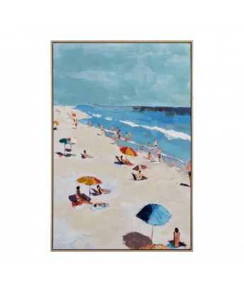 Cuadro Pintura Playa