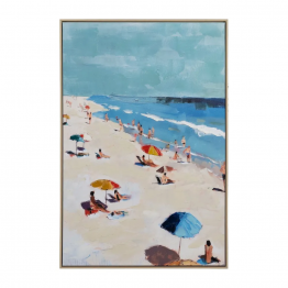 Cuadro Pintura Playa