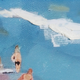 Cuadro Pintura Playa