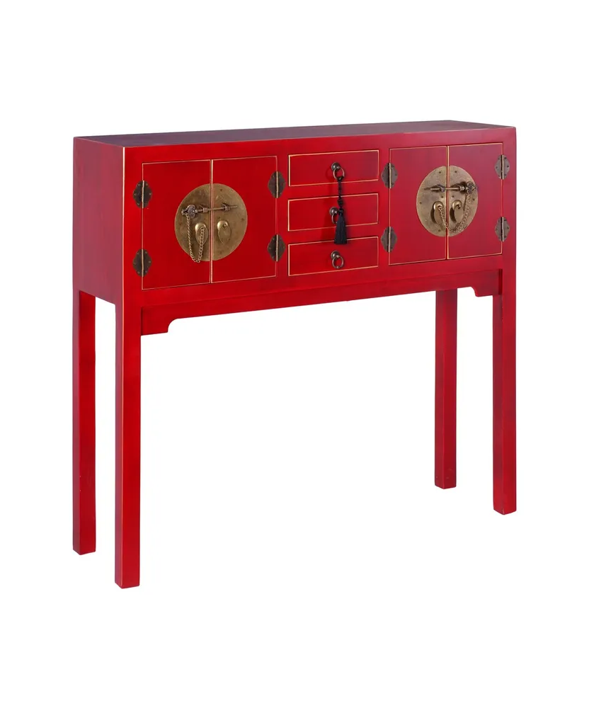 Consola Oriental Rojo
