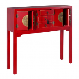Consola Oriental Rojo
