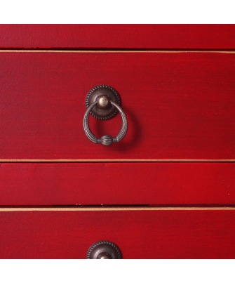 Consola Oriental Rojo