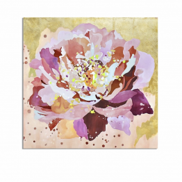 Óleo Flor Rosa / Oro