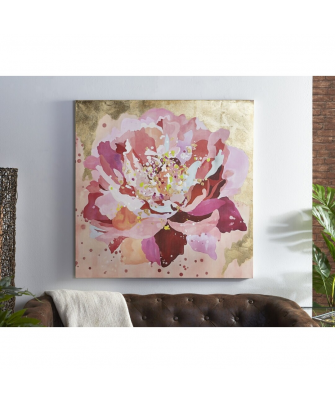 Óleo Flor Rosa / Oro