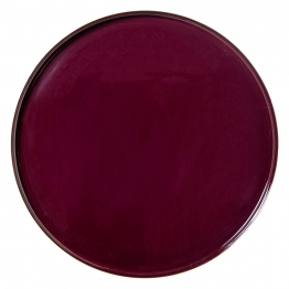 Mesa Metal Esmaltada Burdeos