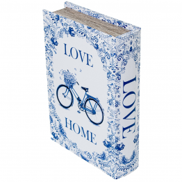 Set 2 Cajas Libro Madera /Espejo