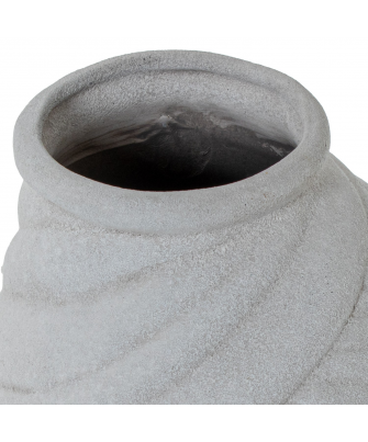 Jarrón Busto Cerámica Africano 30cm