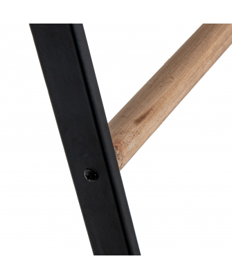 Escalera Decorativa Metal/ Madera 41x3x163cm