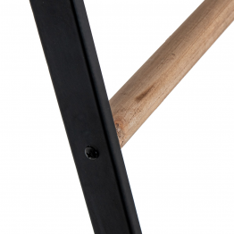 Escalera Decorativa Metal/ Madera 41x3x163cm