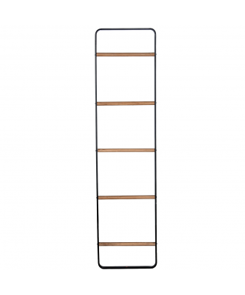 Escalera Decorativa Metal/ Madera 41x3x163cm