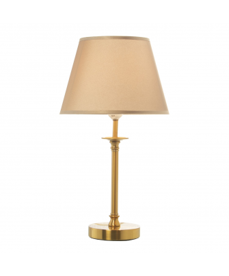 Lámpara Sobremesa Metal Colorbronce Ø25x45cm 1xe27 40w No Incluid