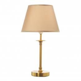 Lámpara Sobremesa Metal Colorbronce Ø25x45cm 1xe27 40w No Incluid