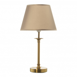 Lámpara Sobremesa Metal Colorbronce Ø25x45cm 1xe27 40w No Incluid