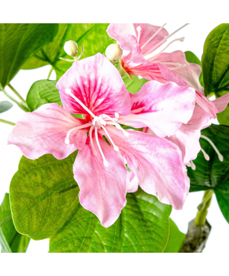 Planta Artificial Arbol Orquideas Rosa 120 Cm 5 Ramos 120 Cm.