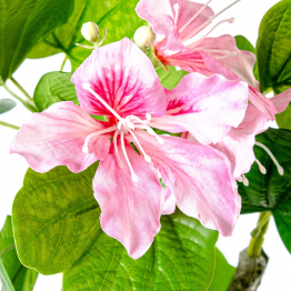 Planta Artificial Arbol Orquideas Rosa 120 Cm 5 Ramos 120 Cm.