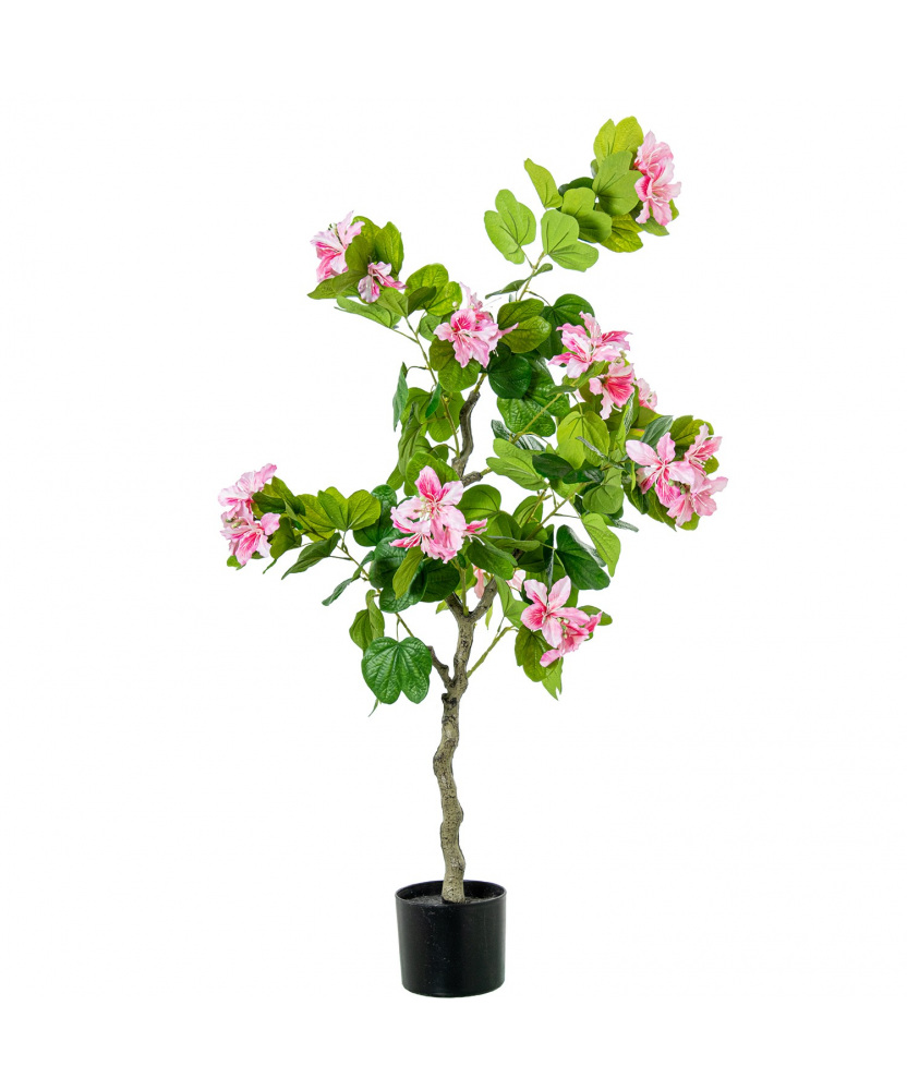 Planta Artificial Arbol Orquideas Rosa 120 Cm 5 Ramos 120 Cm.