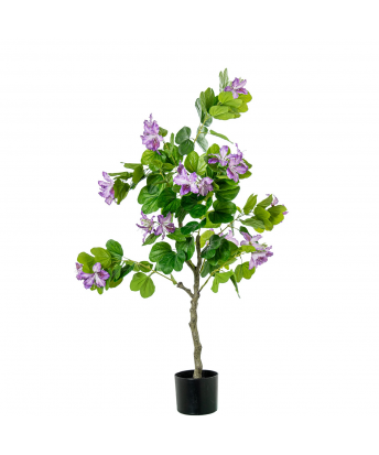 Planta Artificial Arbol Orquideas Violeta 120 Cm 5 Ramos 120 Cm.