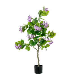 Planta Artificial Arbol Orquideas Violeta 120 Cm 5 Ramos 120 Cm.