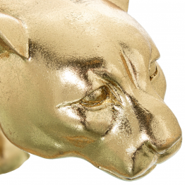 Figura Resina Guepardo Dorado 53x16x22cm