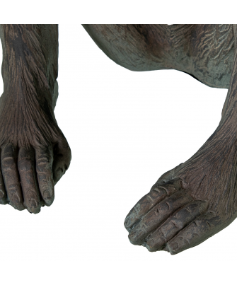 Figura Resina Chimpancé C/cuenco 29x28x49cm