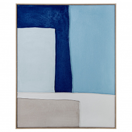 Cuadro Lienzo Impreso Abstracto 80x100cm Marco Ps 80x5x100cm