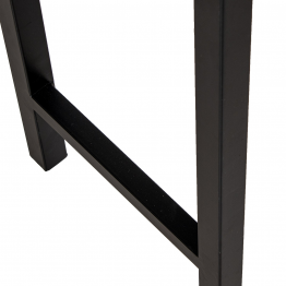 Mesa Entrada Madera C/patas Metal 80x25x80cm